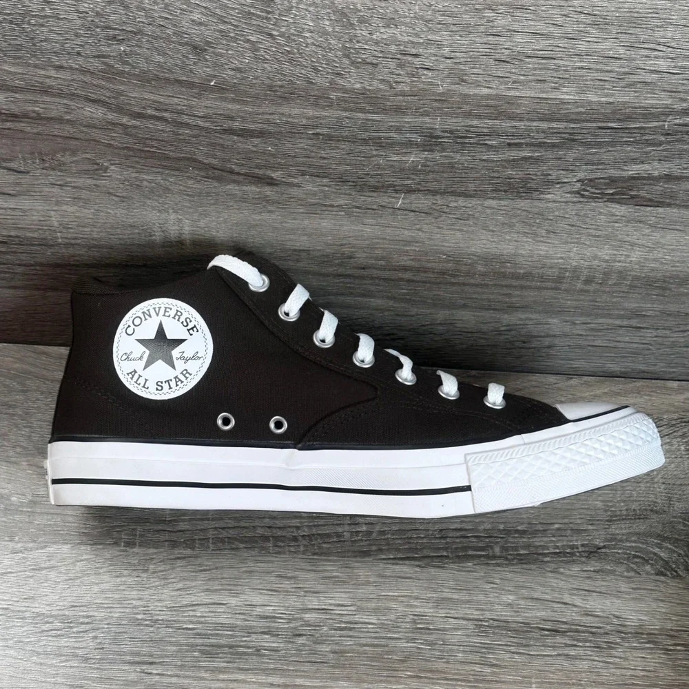 Converse Malden Street Mid Mens 11.5 Fresh Brew Brown Canvas Sneakers A11708F